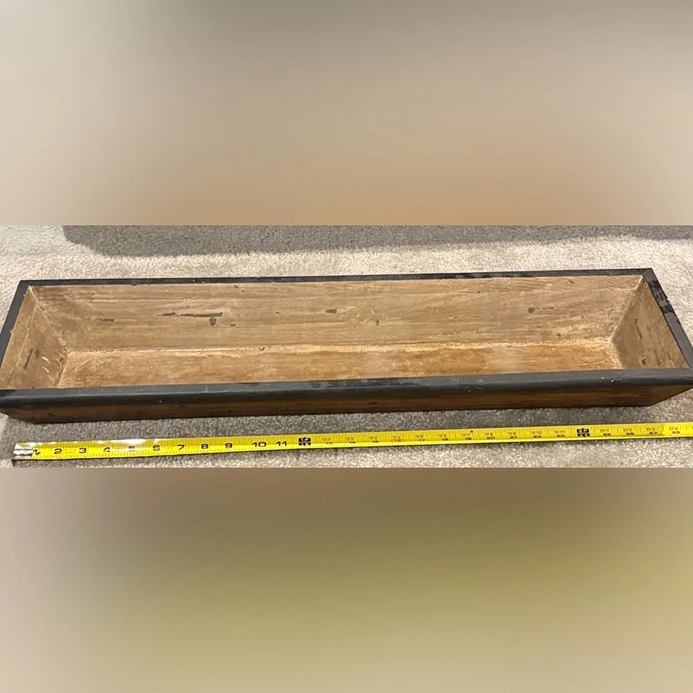 Rustic Wooden long tray